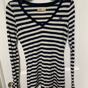 Hollister full sleeve striped top